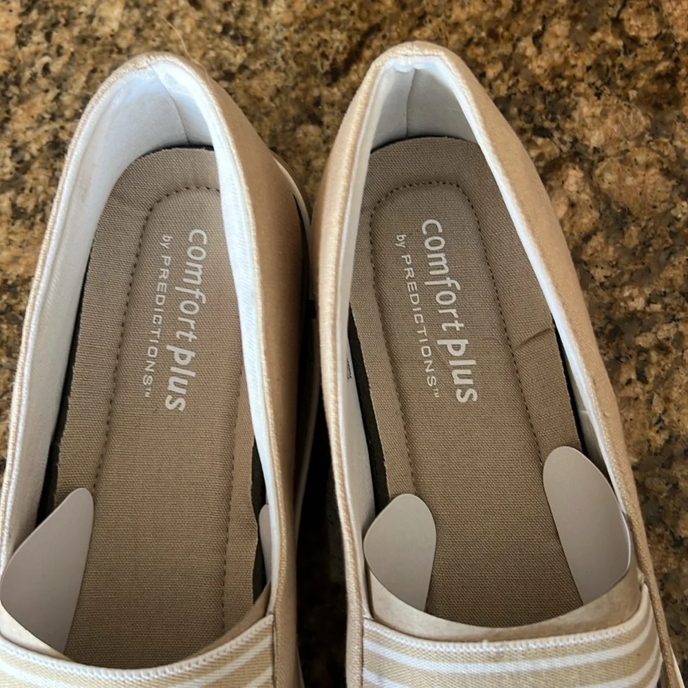 Tan Slip On Shoes - Picture 2 of 9